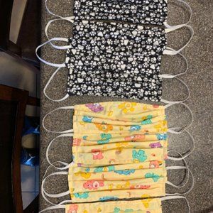 Handmade Assorted Print Face Masks (NEW)